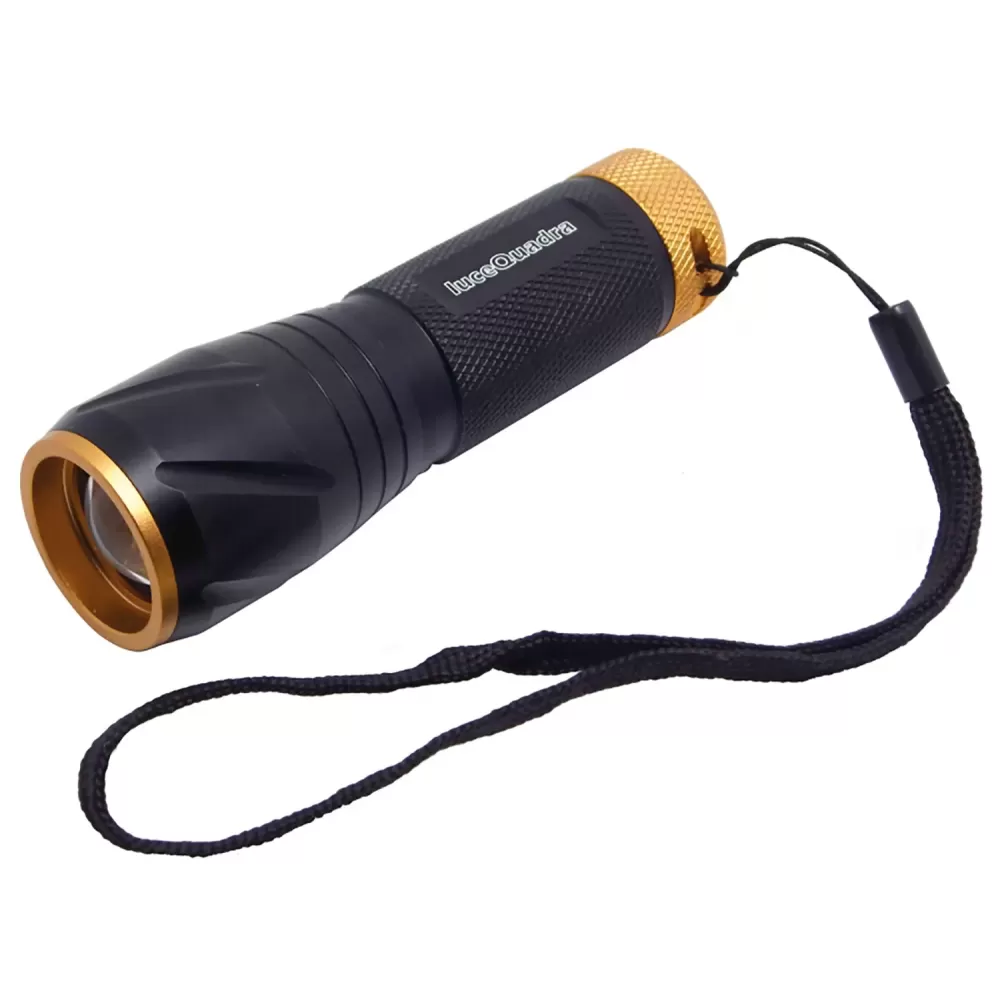 TORCIA ALLUMINIO NERO LED 5W