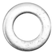 RONDELLA PIANA NORM. INOX A4 MM.8