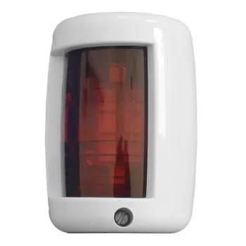 FANALE VIA 112,5 LED ROSSO