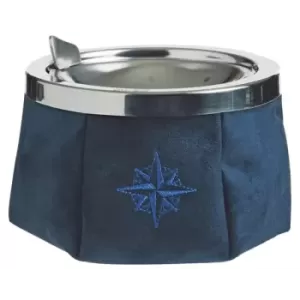 POSACENERE ALCANTARA BLU