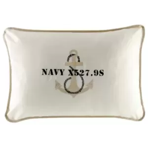 SET FEDERE CUSCINO 40X60 ANCHOR ECRU"