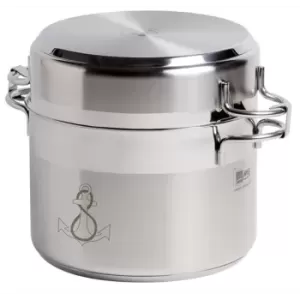 SET PENTOLE ACCIAIO INOX 11 PZ.