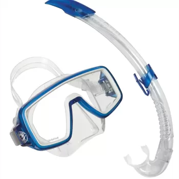 MASCHERA COMBO PLANET LX BLUE