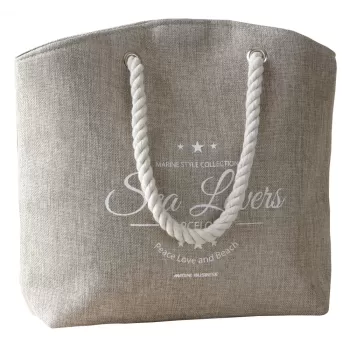 BORSA A MANO BEIGE
