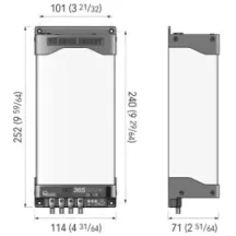 CARICABATTERIA SBC 365 NRG+ 15A 24V