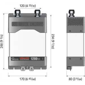 INVERTER HSI 2412 18-32 VDC 1200VA