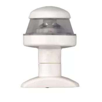 FANALE 360 PLASTICA BIANCA LED