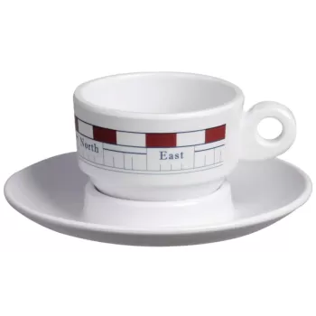 SET 6 TAZZINE + PIATTINI MISTRAL