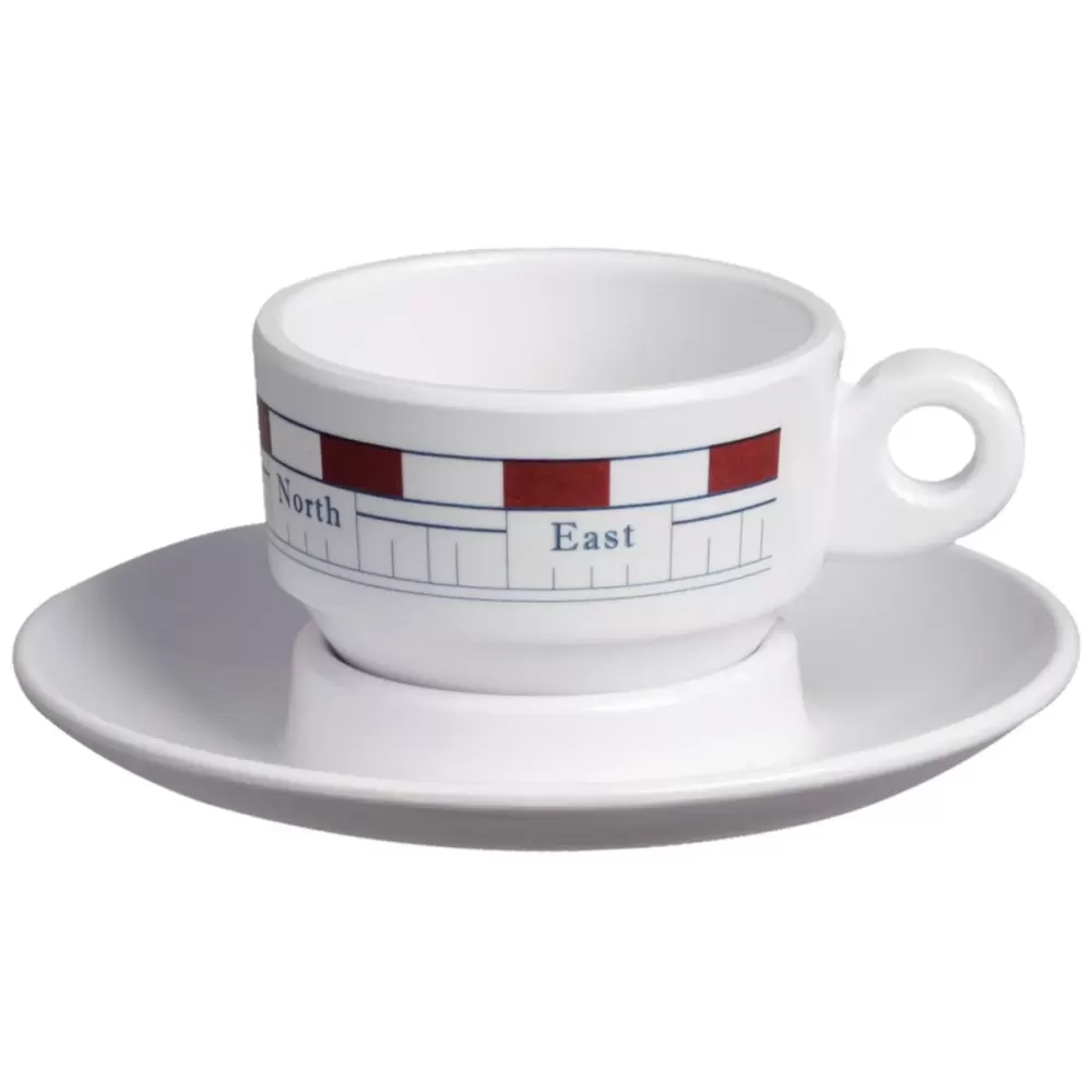 SET 6 TAZZINE + PIATTINI MISTRAL
