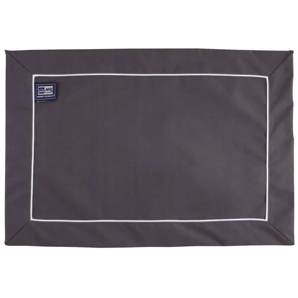 SET TOVAGLIETTE GRIGIO SCURO CM.45X30