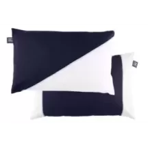 SET CUSCINI BLU NAVY/BIANCO CM.40X60