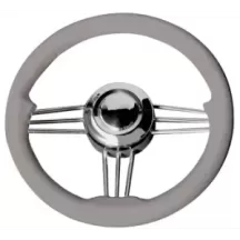 VOLANTE INOX IMPUGNAT.GRIGIO CM.35
