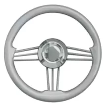 VOLANTE INOX IMPUGNAT.GRIGIO MET. CM.35