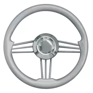 VOLANTE INOX IMPUGNAT.GRIGIO MET. CM.35