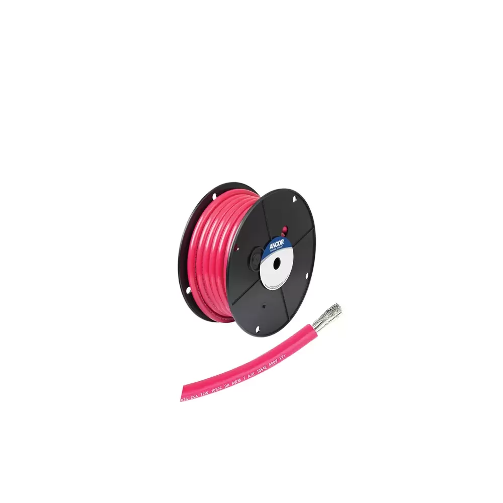 CAVO BATTERIA ANCOR MM68 ROSSO MT.30