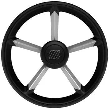 VOLANTE POLIURETANO NERO V75 B/VE