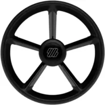 VOLANTE POLIURETANO NERO V75 B/PB