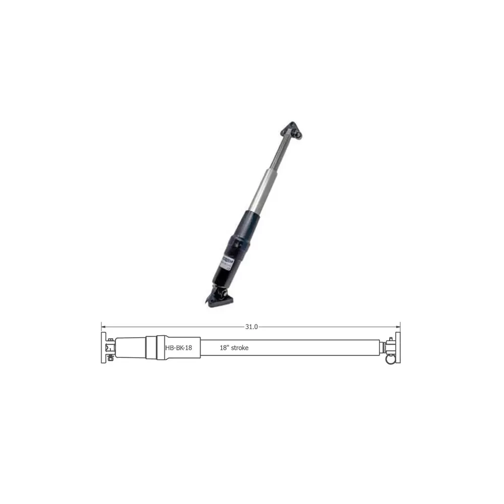 ATTUATORE LECTROTAB 18"/457,2 MM. 24V