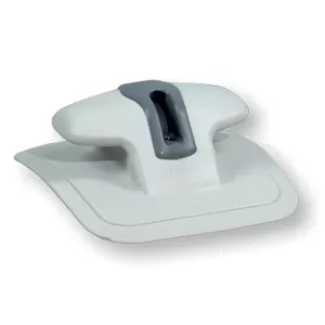 BITTA CON PULEGGIA PVC GRIGIO 7035
