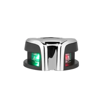 FANALE COMBINATO LED INOX ORIZZONTALE