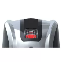 FANALE LED INOX LUCE ROSSA