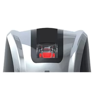 FANALE LED INOX LUCE ROSSA