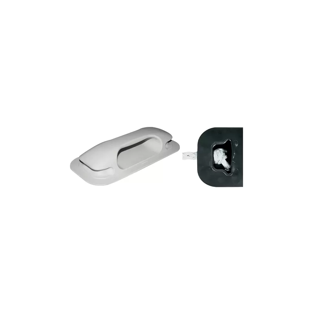 MANIGLIA SYNTHESIS RUBBER GRIGIO 7035