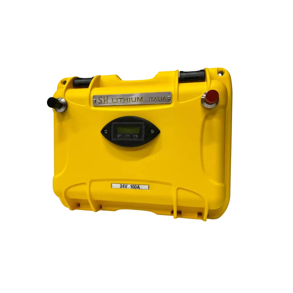 Batteria al Litio SH Lithium 24v 100A