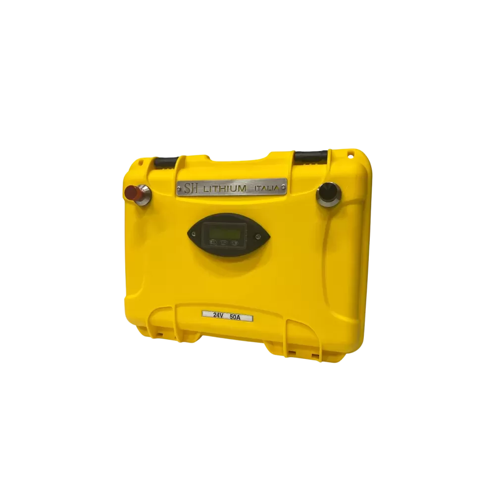 Batteria al Litio SH Lithium 24v 50A