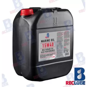 RECMAR OLIO MULTIGRADO REC15W40205L