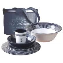 SET 6 PZ FLUTE CHAMPAGNE SAILOR