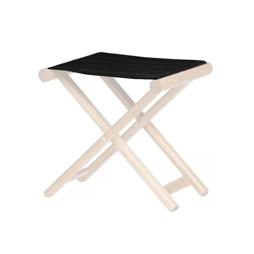 TESSUTO RICAMBIO SGABELLO TEAK NERO