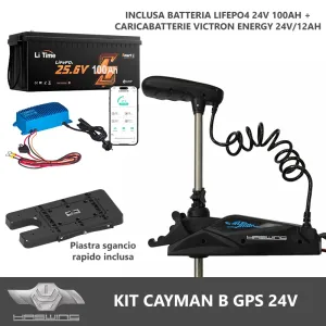 Pacchetto Haswing Cayman-B GPS 80lb gambo 72" - Funzione Ancora Versione 1.6