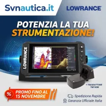 Lowrance Elite FS 9 pacchetto con TM150M