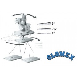 Set 3 Spessori per Basi Antenna