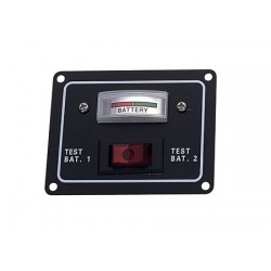 Pannello Tester Rocker per 2 Batterie