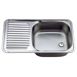 Lavello con Piano Inox Satinato